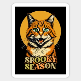 Cat Spooky Season Magnet